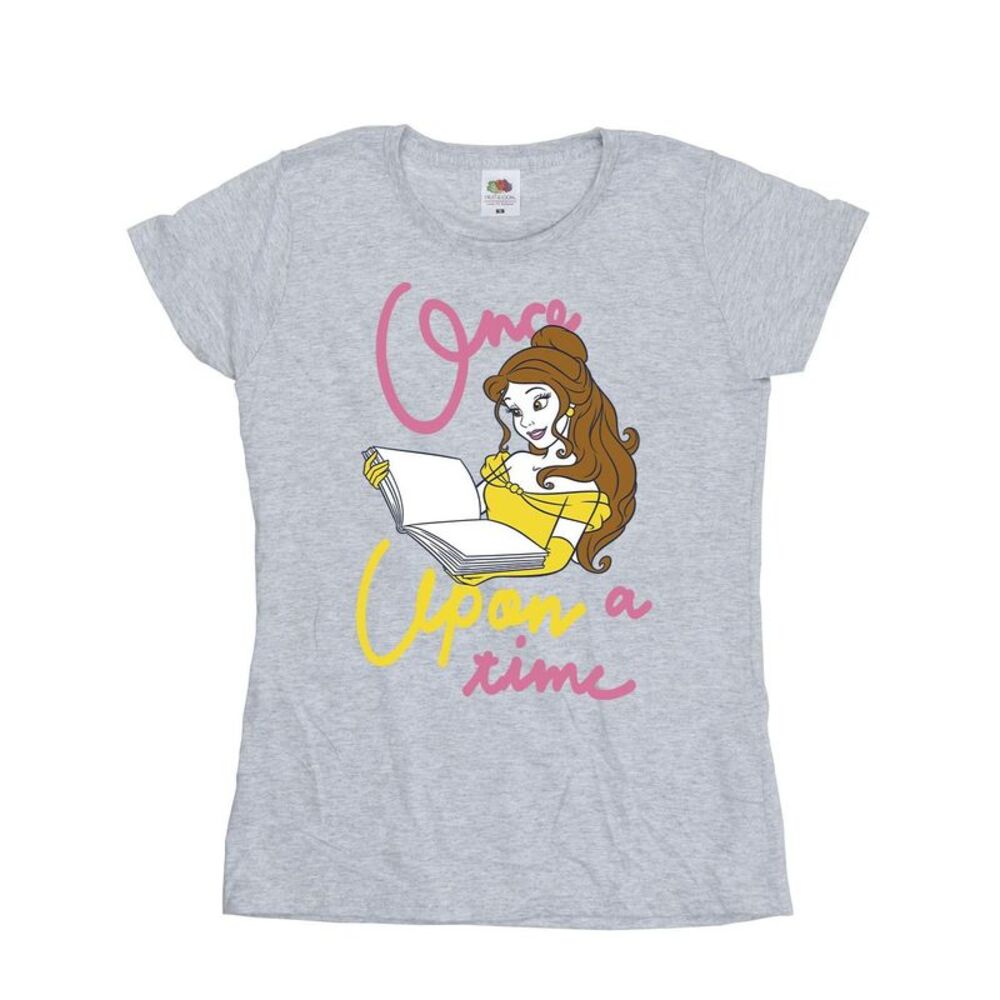 Beauty And The Beast Womens/Ladies Once Upon A Time Belle Cotton T-Shirt / Sport